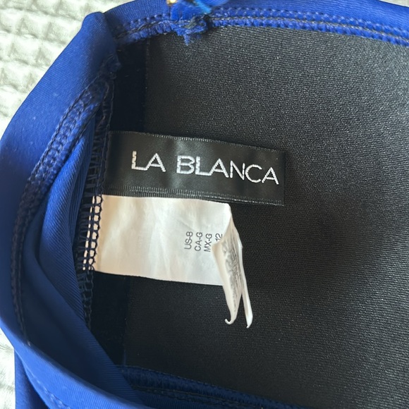 La Blanca one piece bathing suite size 8 - Picture 4 of 6